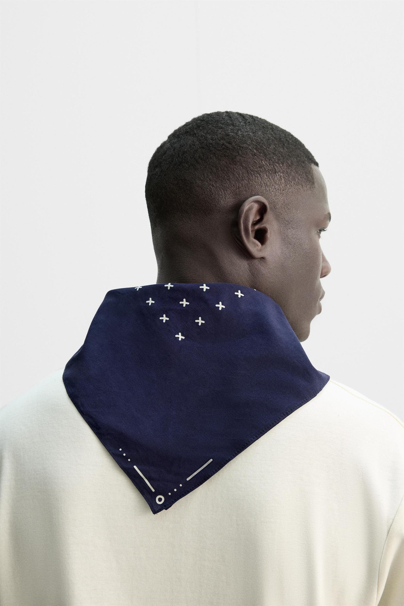 GEOMETRIC PRINT BANDANA Product Image