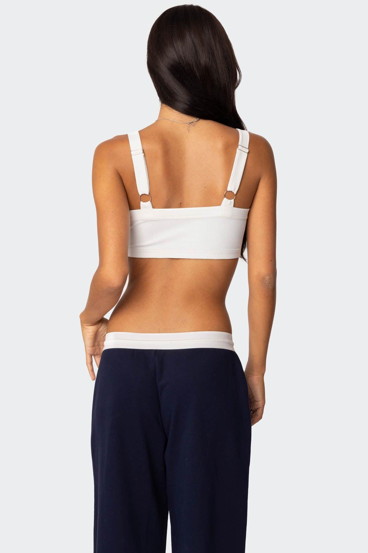 Sariah Ribbed Crop Top Product Image