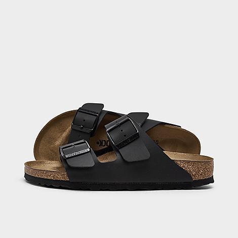 Womens Birkenstock Arizona Slide Sandal - Stone Product Image