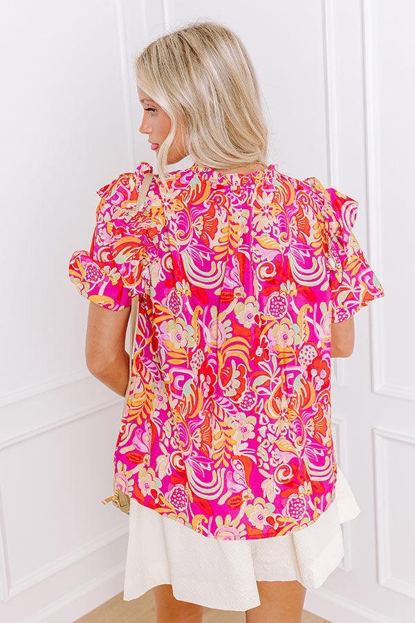 Rooftop Fiesta Shift Top Product Image