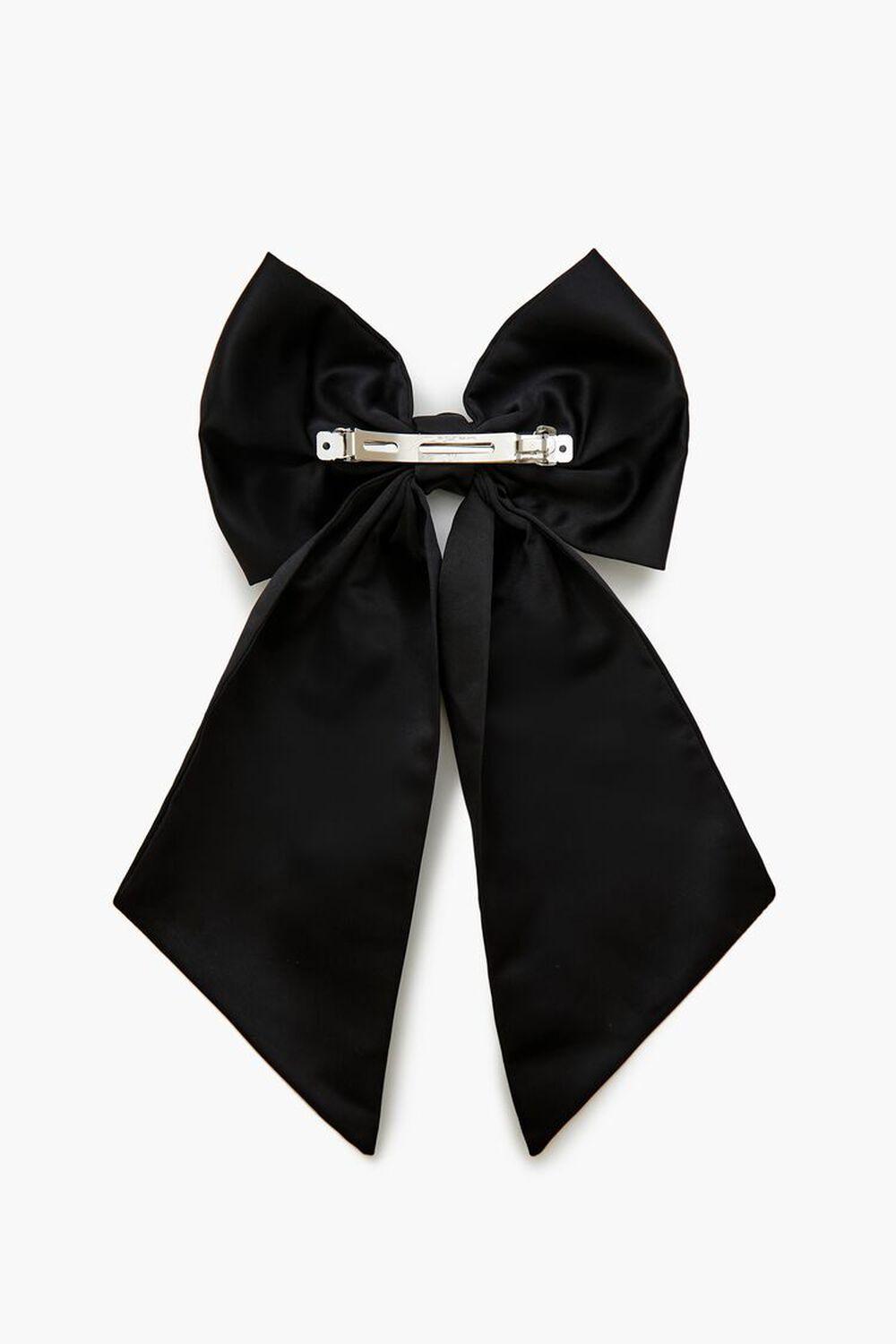 Satin Bow Hair Barrette | Forever 21 Product Image