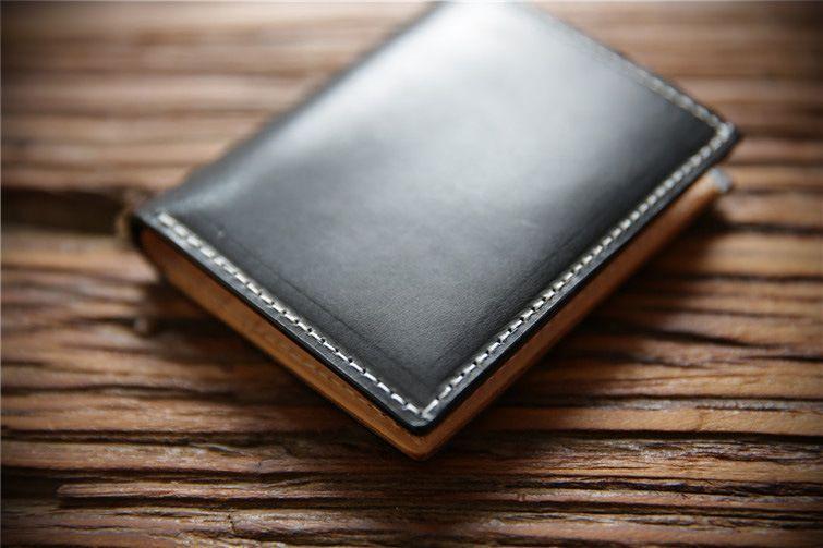 Genuine Leather Short Wallet Product Image