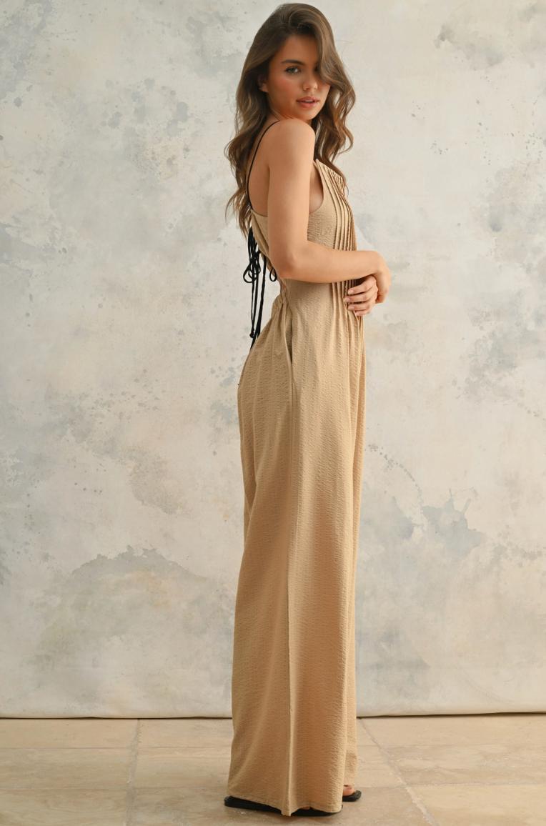 Crinkled Jumpsuit Product Image