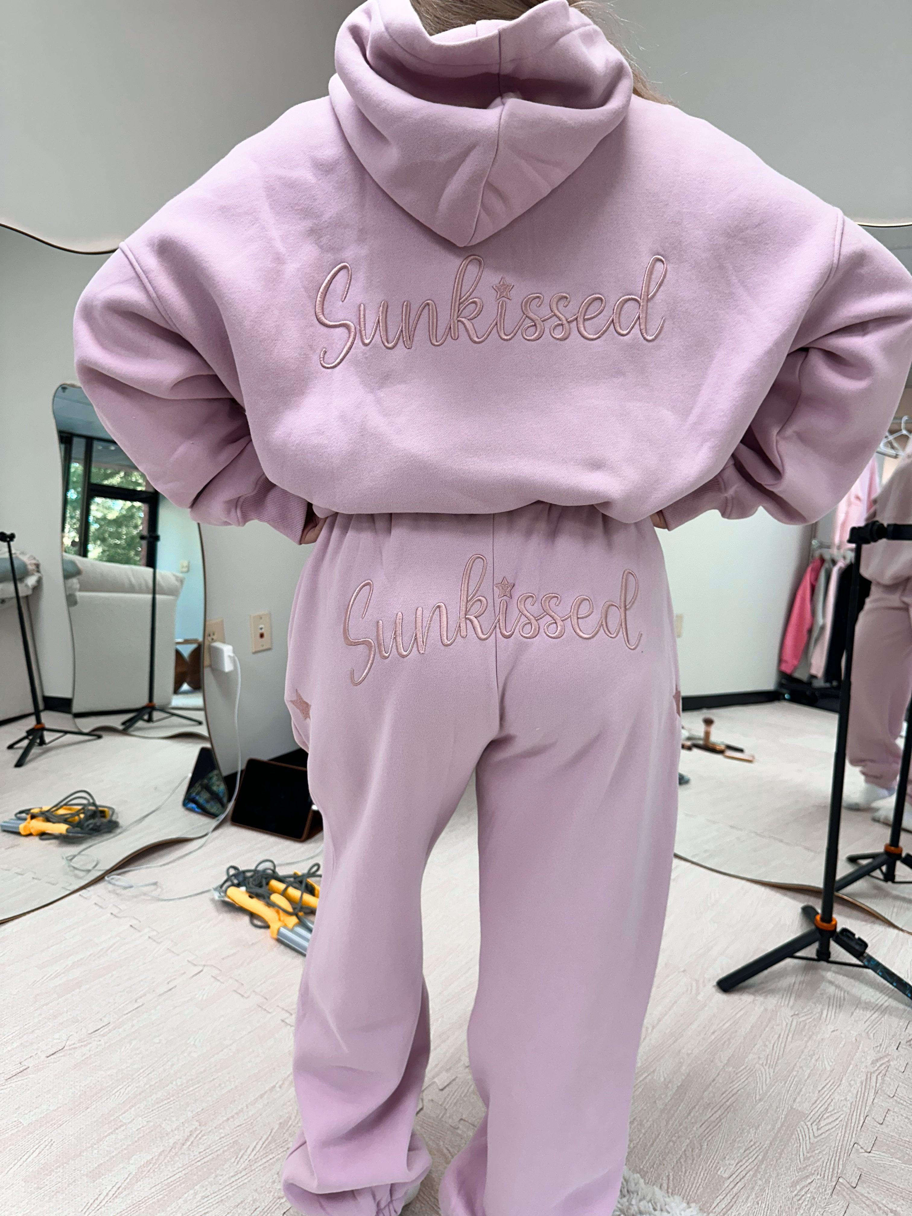 Sunkissed Cursive Embroider Hoodie Product Image