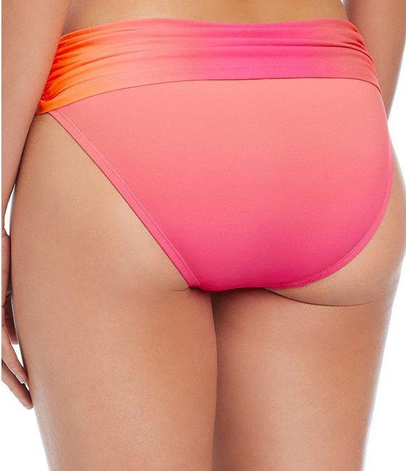 Bleu Rod Beattie Beat The Heat Ombre Sarong Hipster Swim Bottom Product Image
