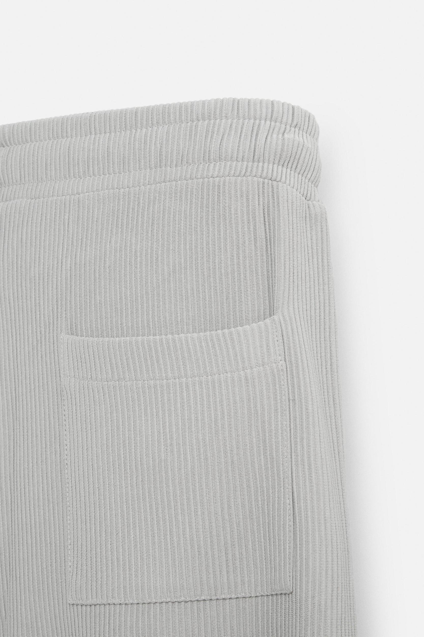 TEXTURED JOGGER PANTS Product Image