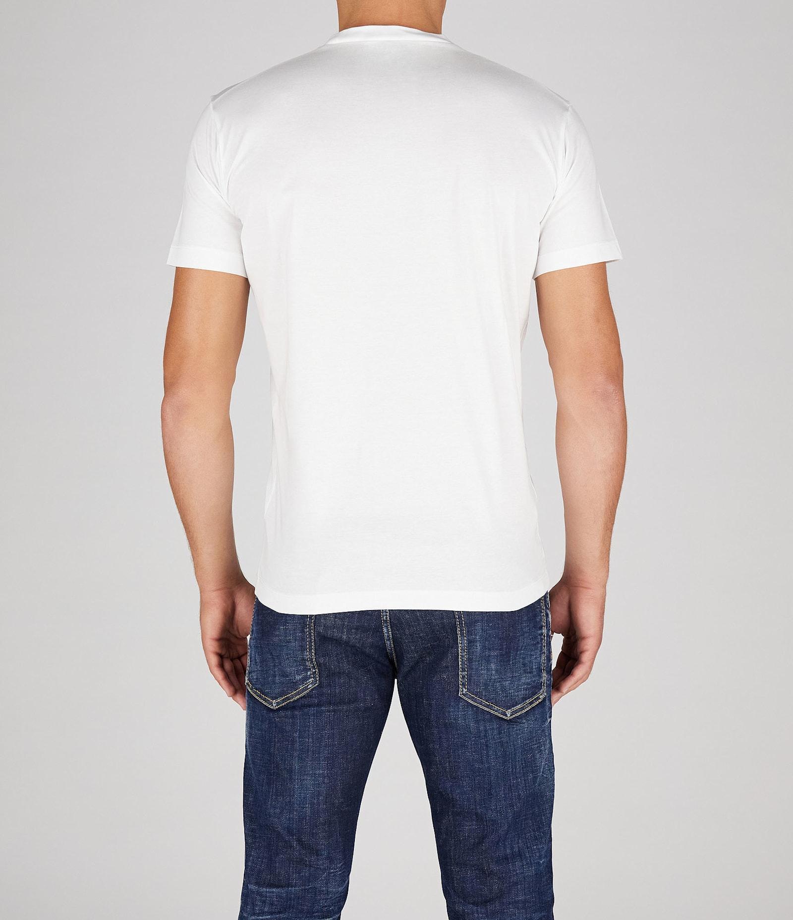 DSQUARED2 Man T-shirt White Size L Cotton Product Image