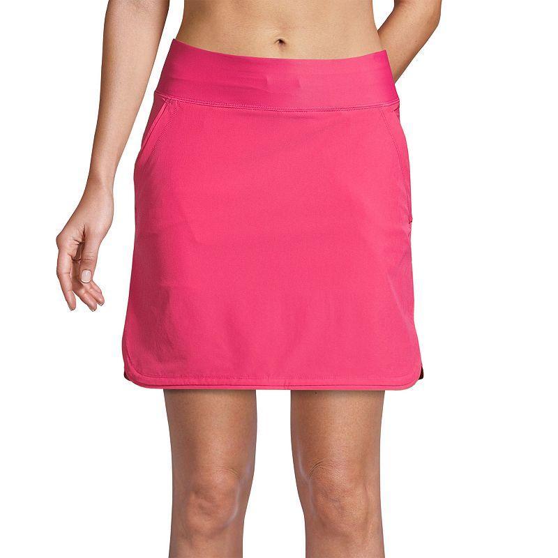 Womens Lands End Quick Dry Active Swim Skort Product Image