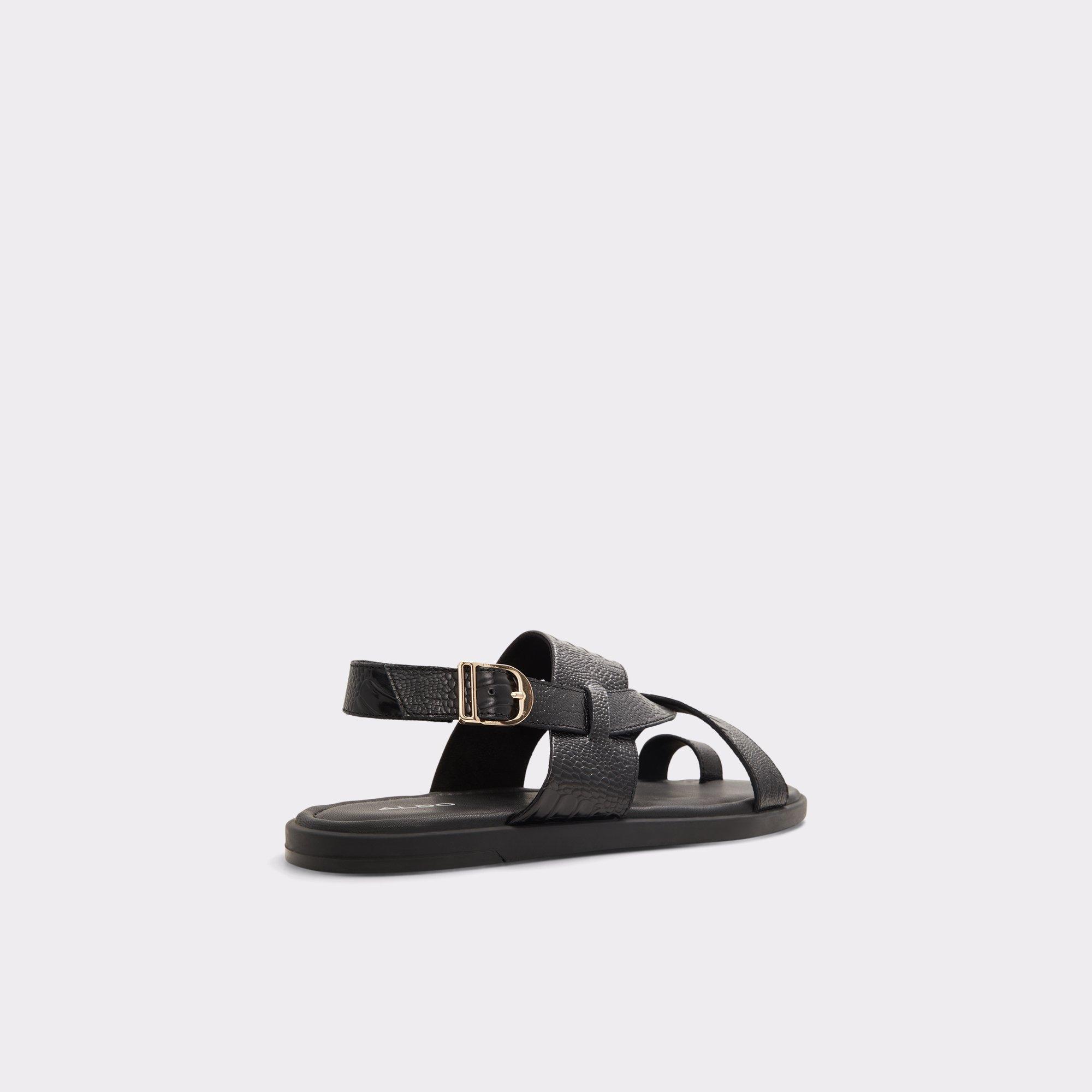 Zaino Black Men's Sandals & Slides | ALDO US Product Image