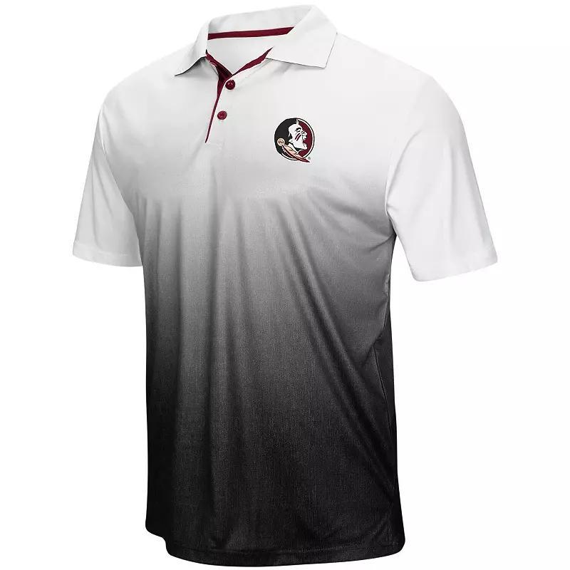 Mens Colosseum Heathered Gray Army Black Knights Magic Team Logo Polo Product Image