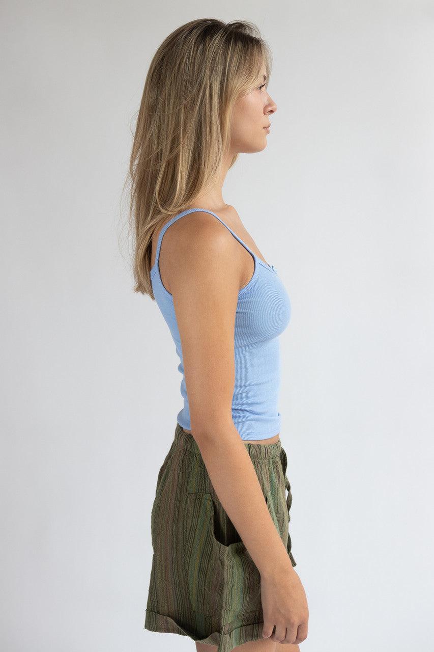 Scallop Edge Bow Tank Top Product Image