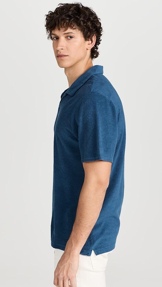 Frescobol Carioca Faustino Terry Cotton Blend Polo | Shopbop Product Image