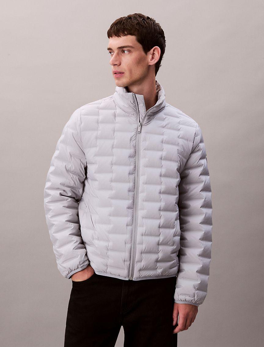 Lightweight Quilted Goose Down Puffer Jacket Product Image