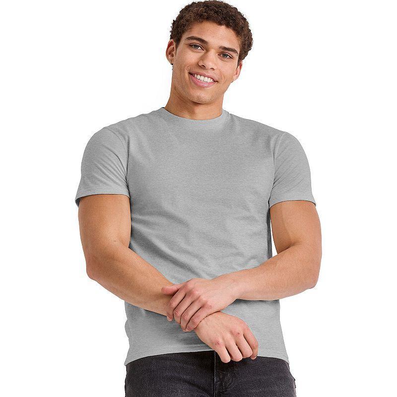 Hanes Originals Mens Tri-Blend T-Shirt Slate 2XL Product Image