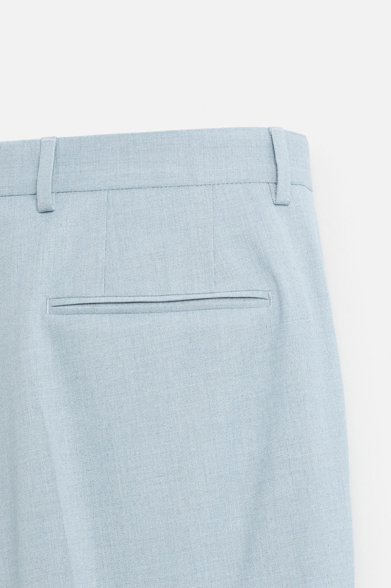 SLIM FIT SUIT PANTS Product Image