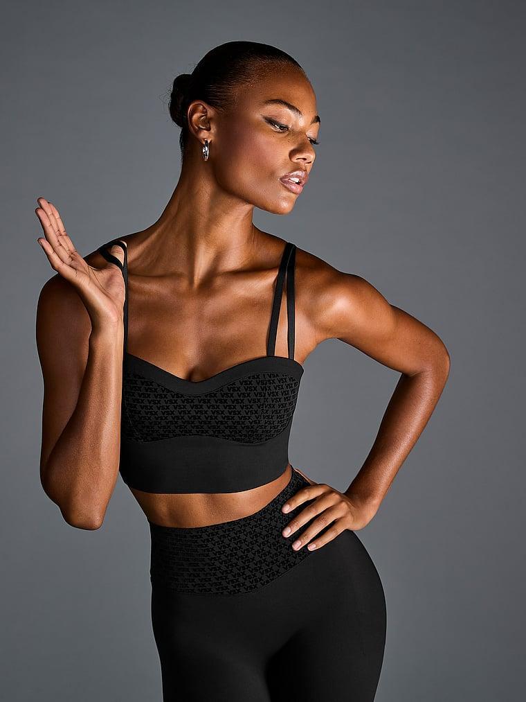 VSX Elevate™ Logo Mesh Longline Sports Bra Product Image