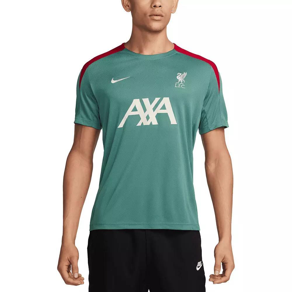 Men's Nike Green Liverpool 2024/25 Strike Performance Top, Size: XL, Lvp Green Product Image