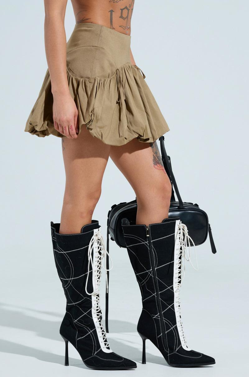 TALK IT OVER MINI SKIRT Product Image