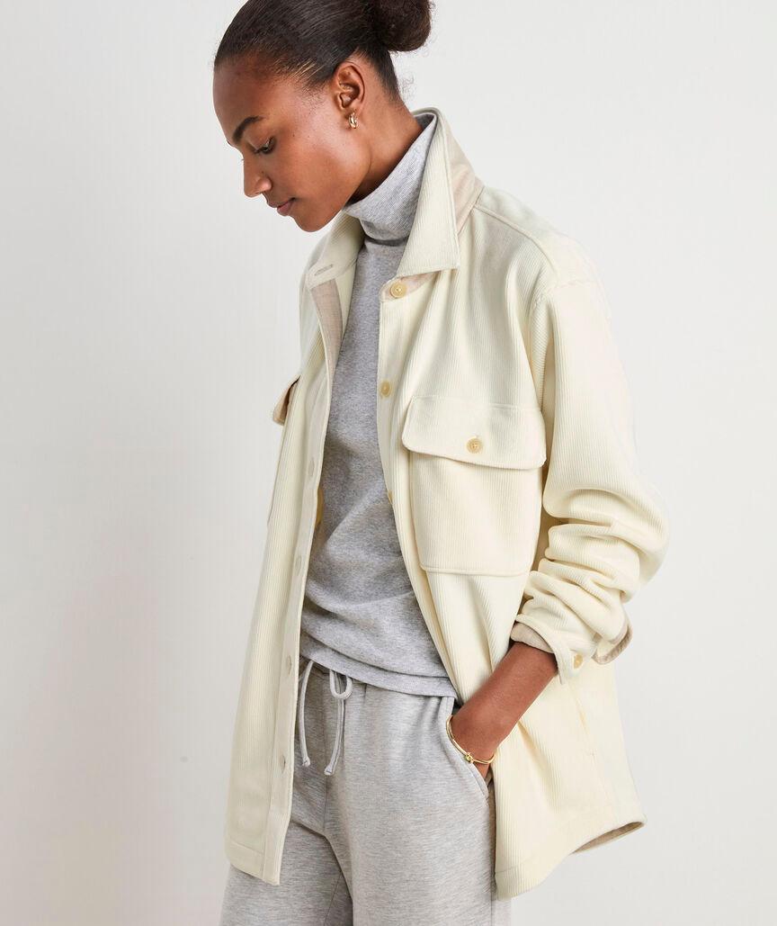 Cozy Cord Shirt Jacket Product Image