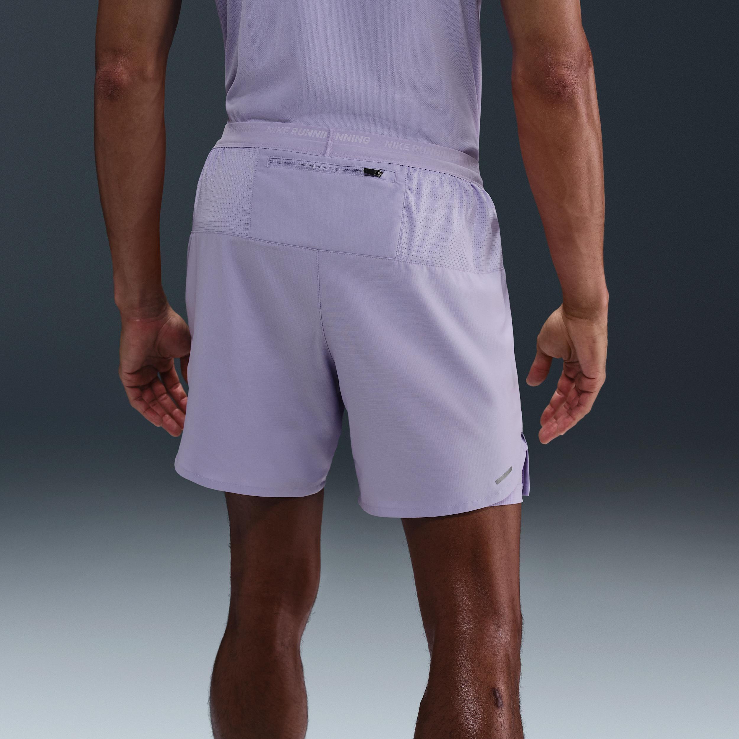 Nike Mens Stride Dri-FIT 7 2-in-1 Running Shorts | DM4759-515 Product Image