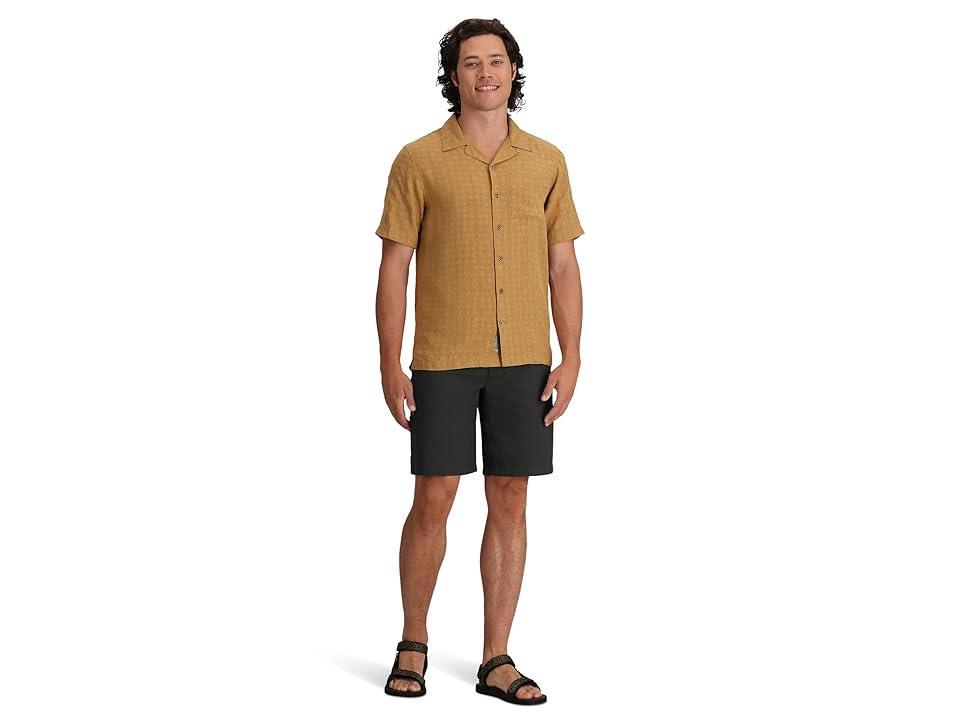 Royal Robbins San Seco Short Sleeve (Charcoal) Men's Clothing Product Image