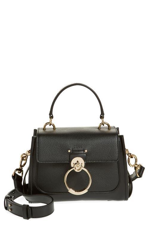 Womens Mini Tess Leather Day Bag Product Image