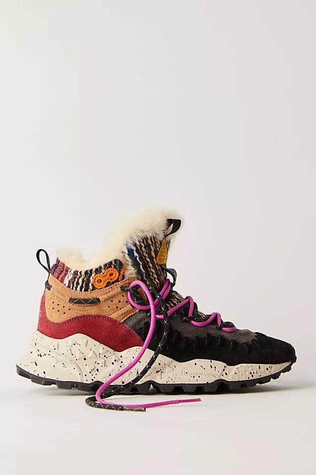 Mori Mid Shearling Sneakers Product Image