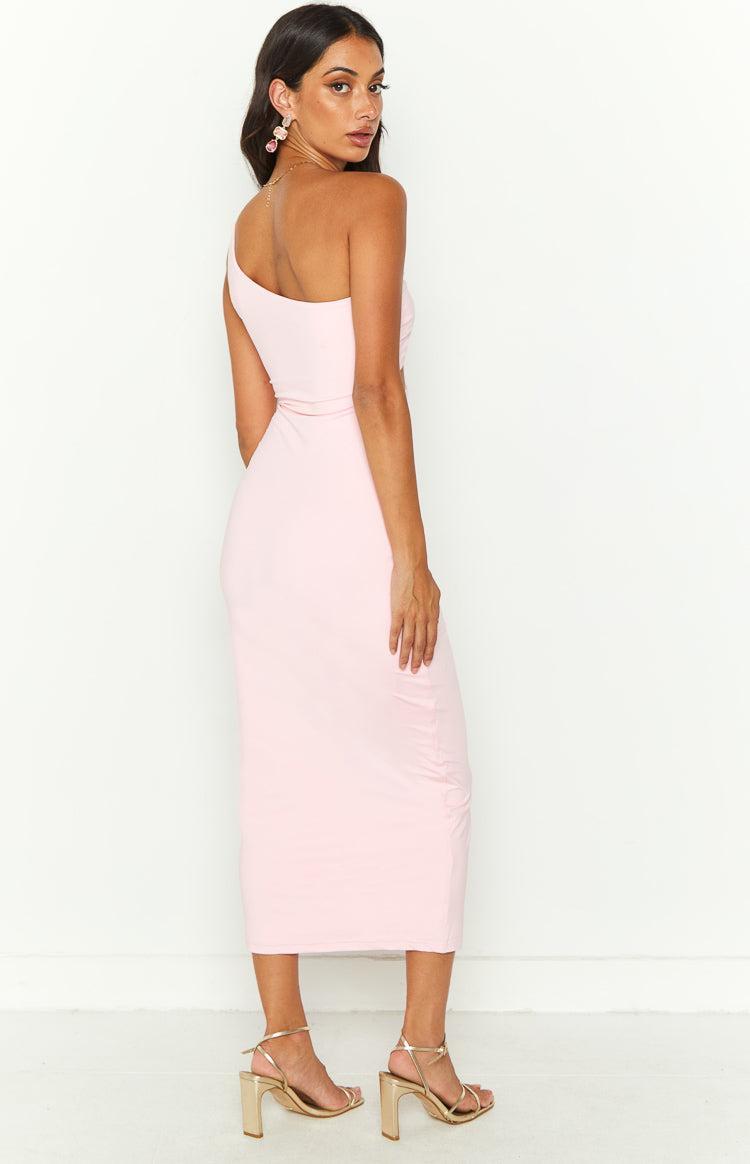 Koopyr Pink Midi Dress Product Image