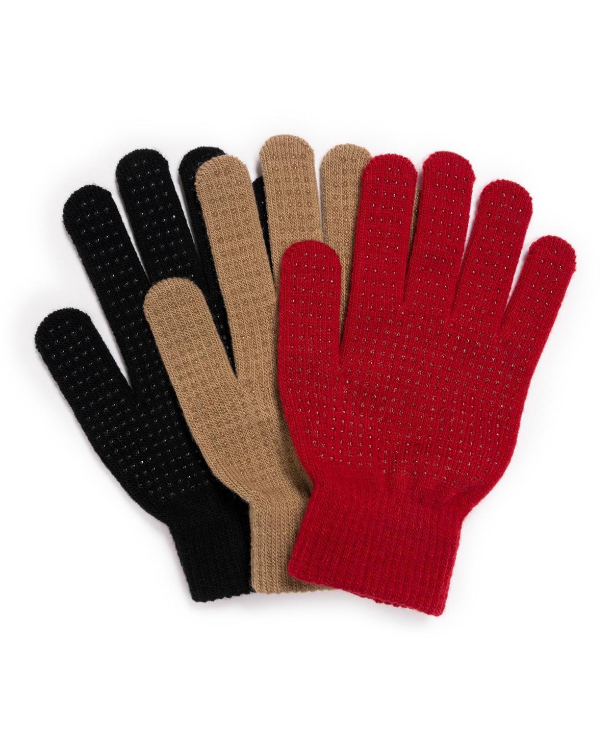 Womens MUK LUKS 3 Pair Pack of Gloves Product Image