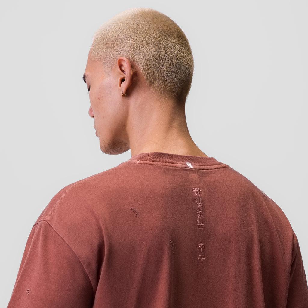 0797. Tech Essential™ Relaxed Tee - Faded Brick Product Image