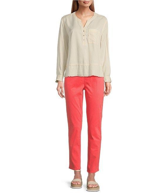 Westbound the HIGH RISE fit Cotton Blend Skinny Pants Product Image