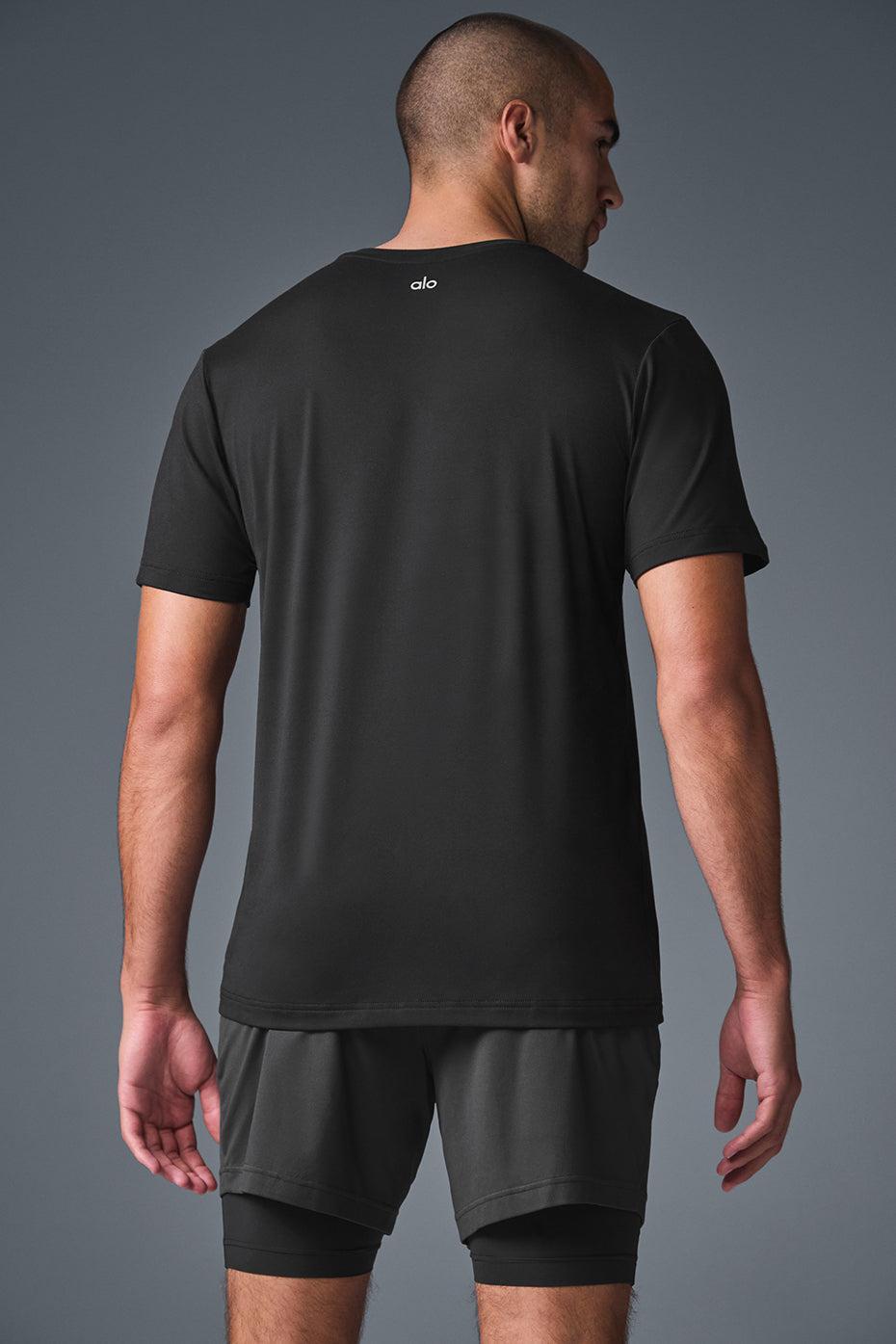 Conquer Reform Crewneck Short Sleeve - Black Male Product Image