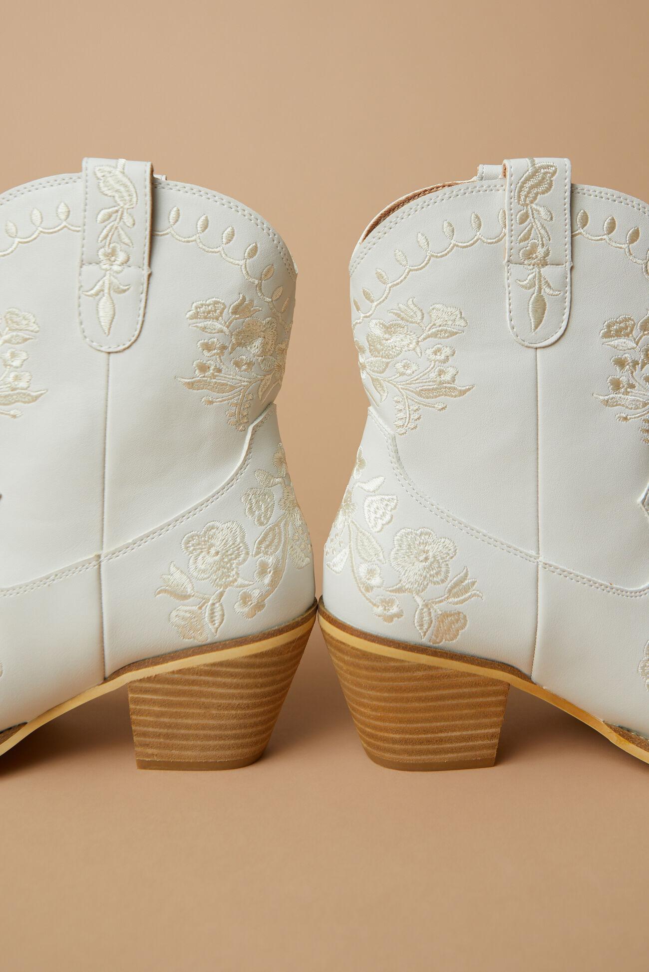 Caroline Embroidered Western Booties Product Image