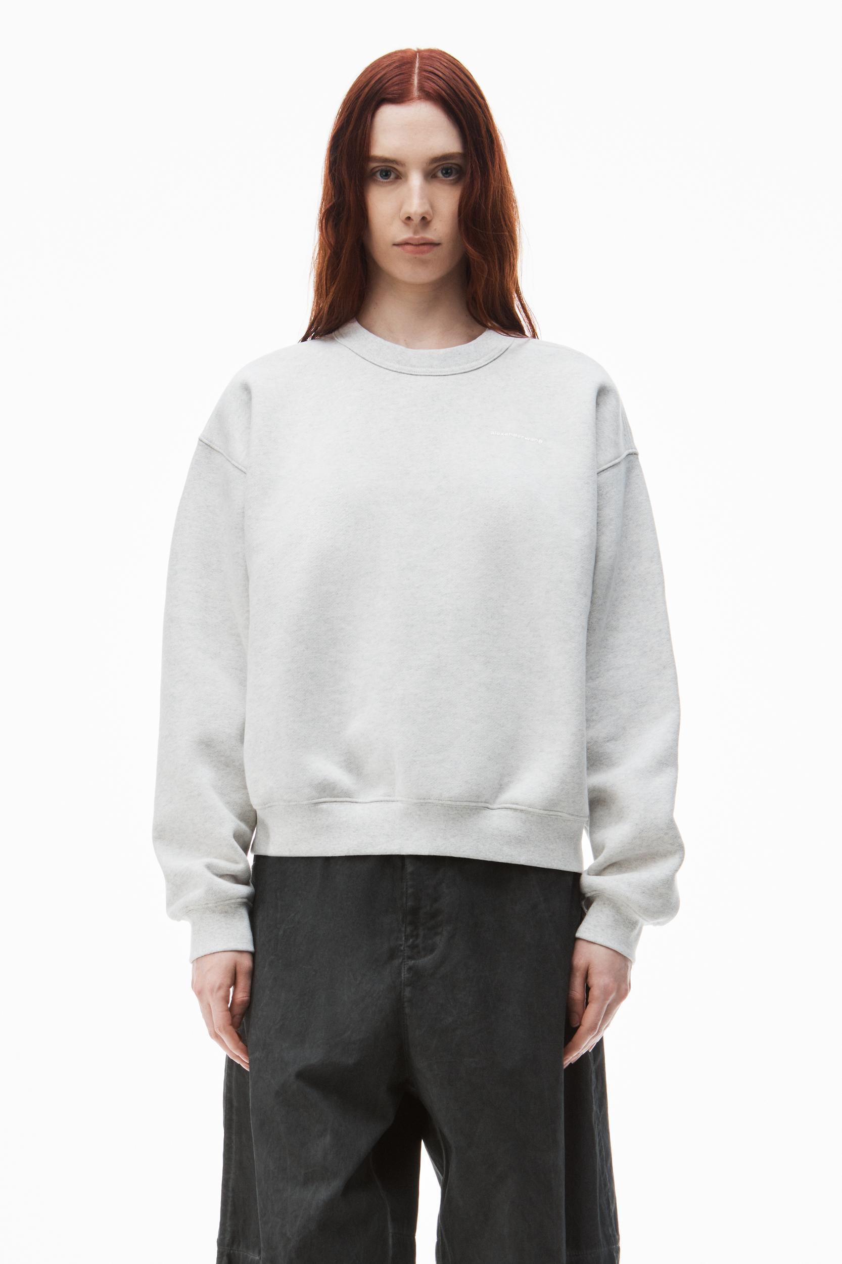 Unisex Crewneck Sweatshirt In Dense Fleece Product Image