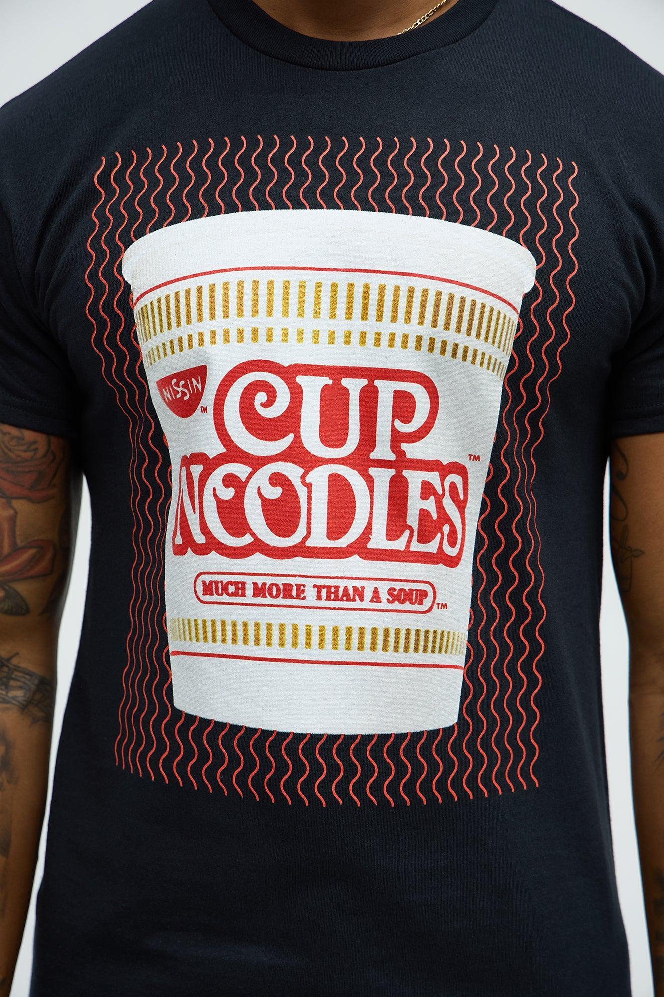 Cup Noodles Short Sleeve Tee - Black Product Image
