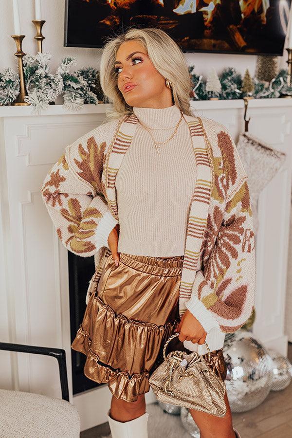 The Rowdy Metallic Skort Product Image