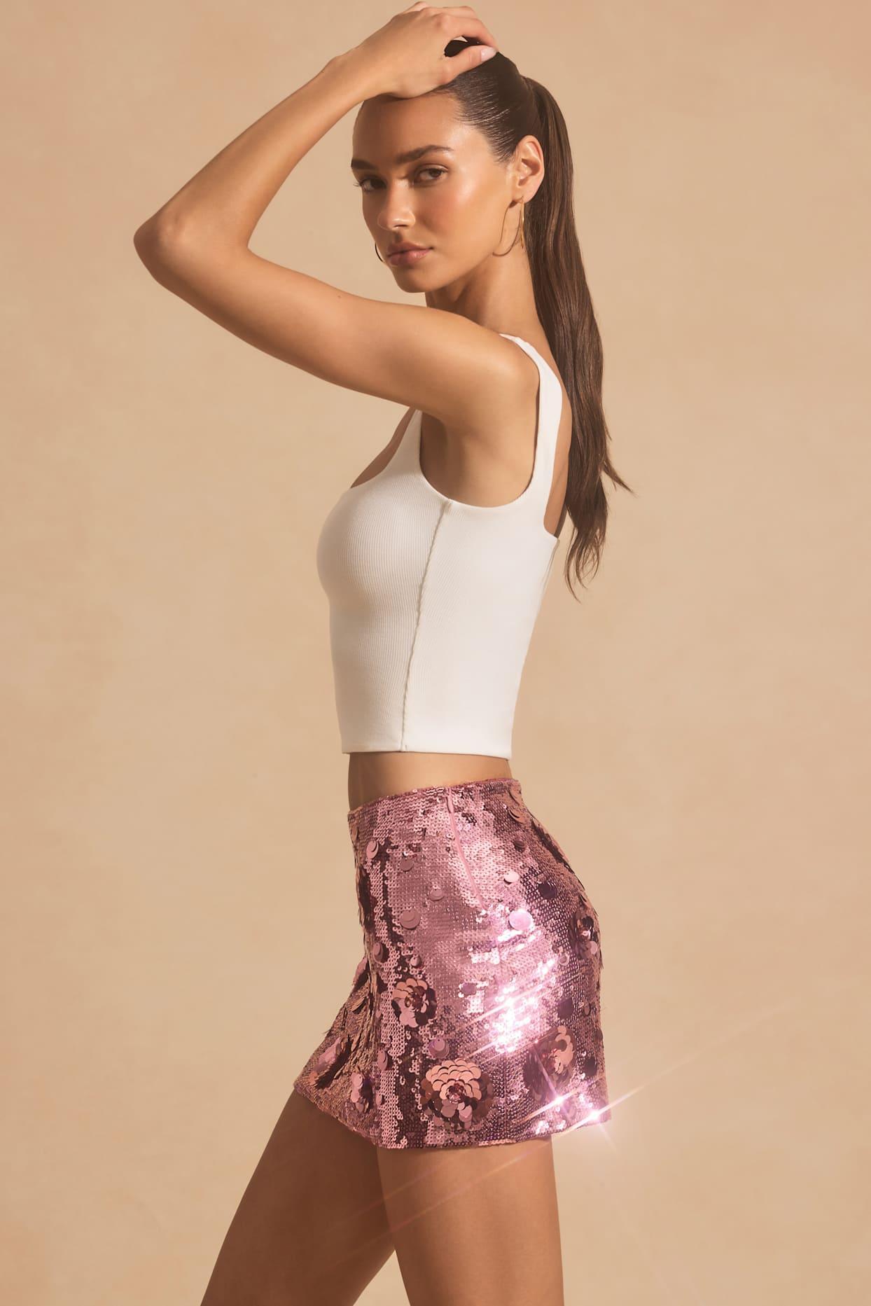 Modal Square-Neck Tank Top in White Product Image