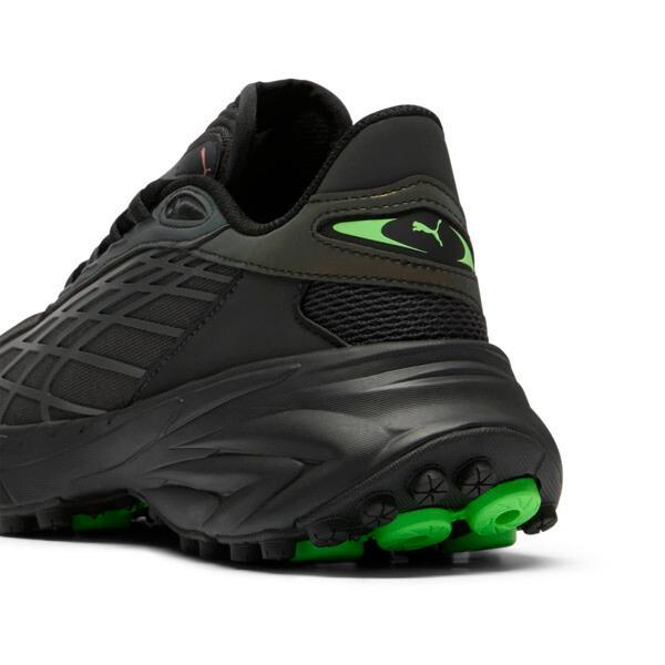 PUMA Spirex Casestudy Men's Sneakers in Flat Dark Grey/Black/Fluro Green Pes Product Image