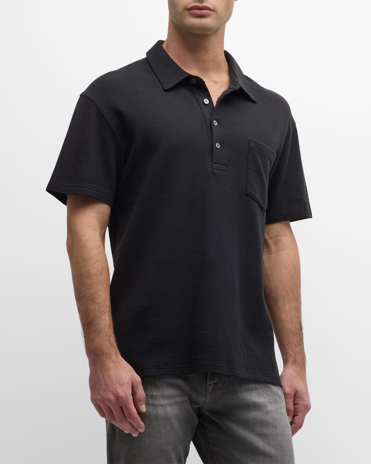 Frame Duo Fold Short Sleeve Polo Shirt Product Image