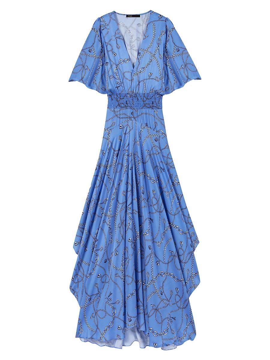 Womens Patterned Maxi Dress Product Image