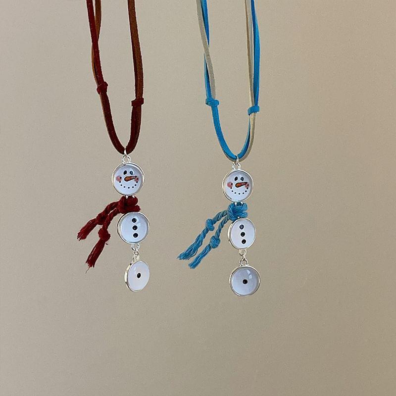 Snowman Necklace Product Image