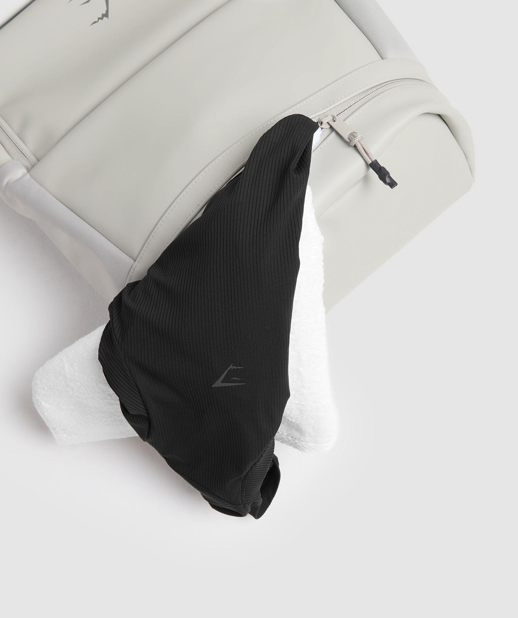 Gymshark Sleek Backpack - Stone Grey Unisex Product Image