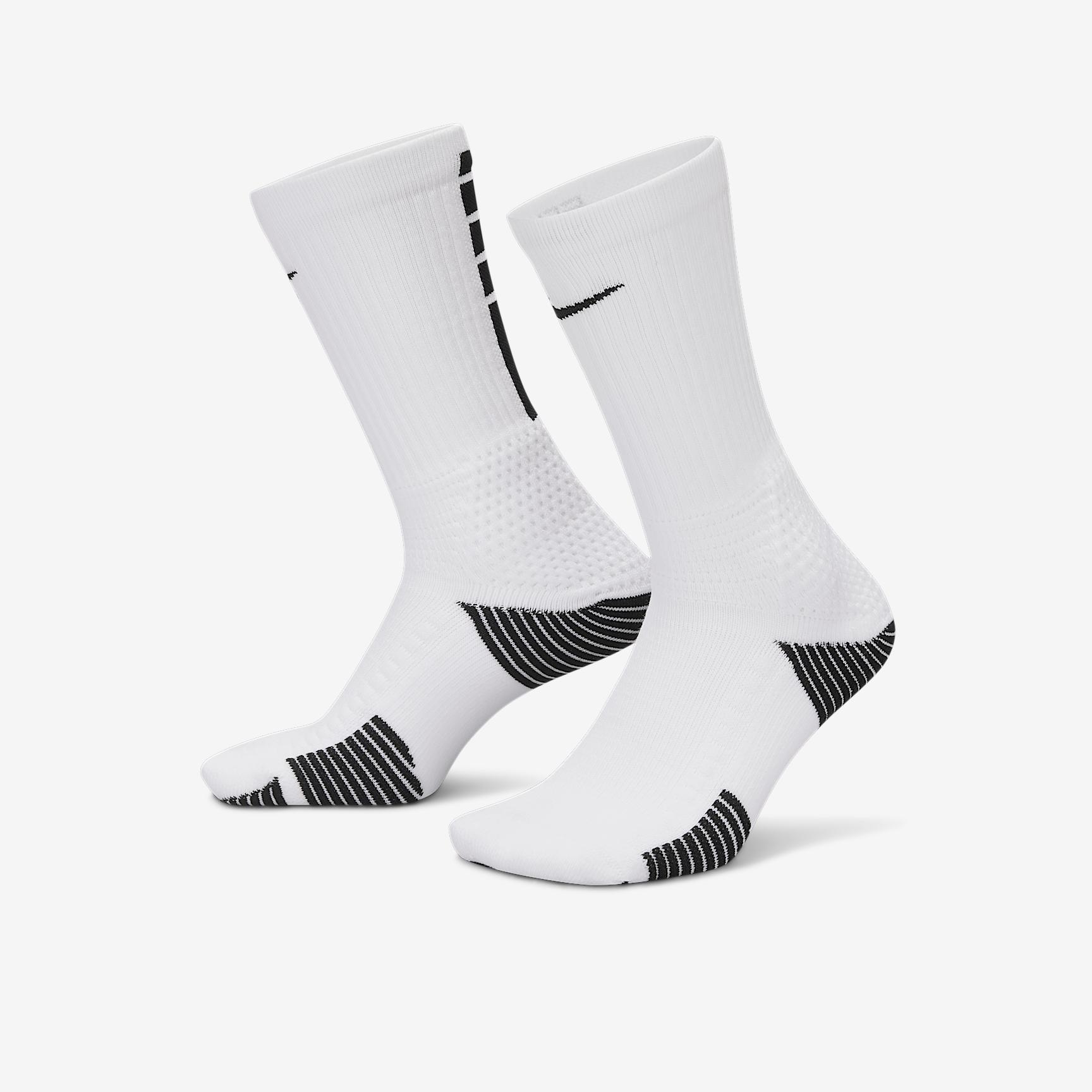 Nike Unisex Elite 2.0 Cushioned Crew Socks (1 Pair) | HM0285-100 Product Image