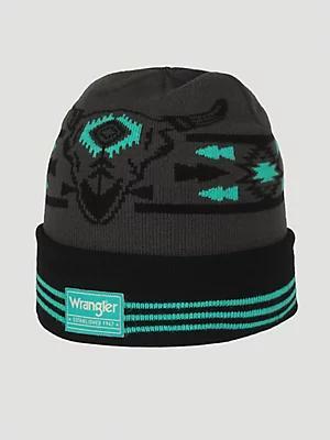 Steerhead Print Beanie | Women's ACCESSORIES | Wrangler® Product Image