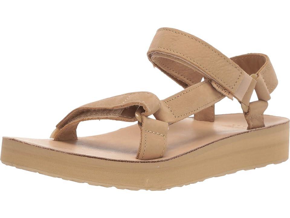 Teva Midform Universal Leather (Desert Sand) Women's Shoes Product Image