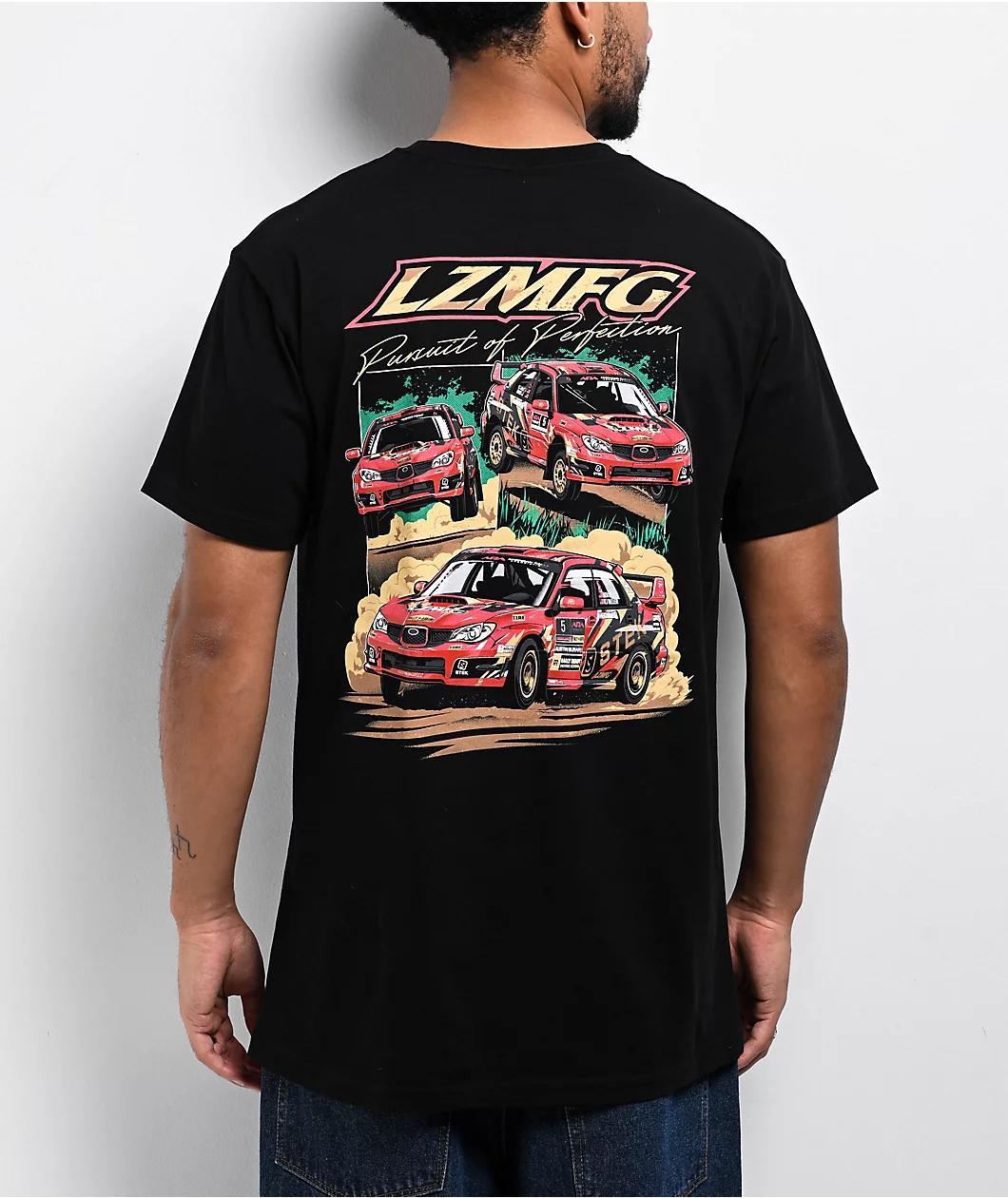 LZMFG Rally Black T-Shirt Product Image