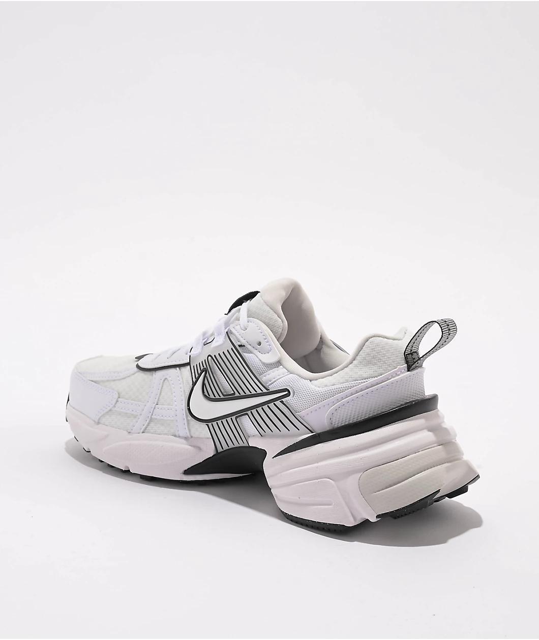 Nike V2K Run White & Platinum Tint Shoes Product Image