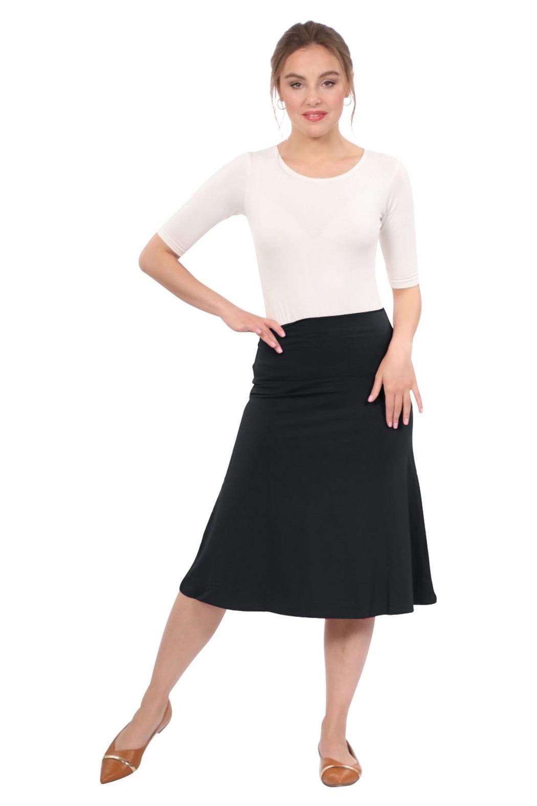 Knee Length A-Line Skirt for Women Product Image