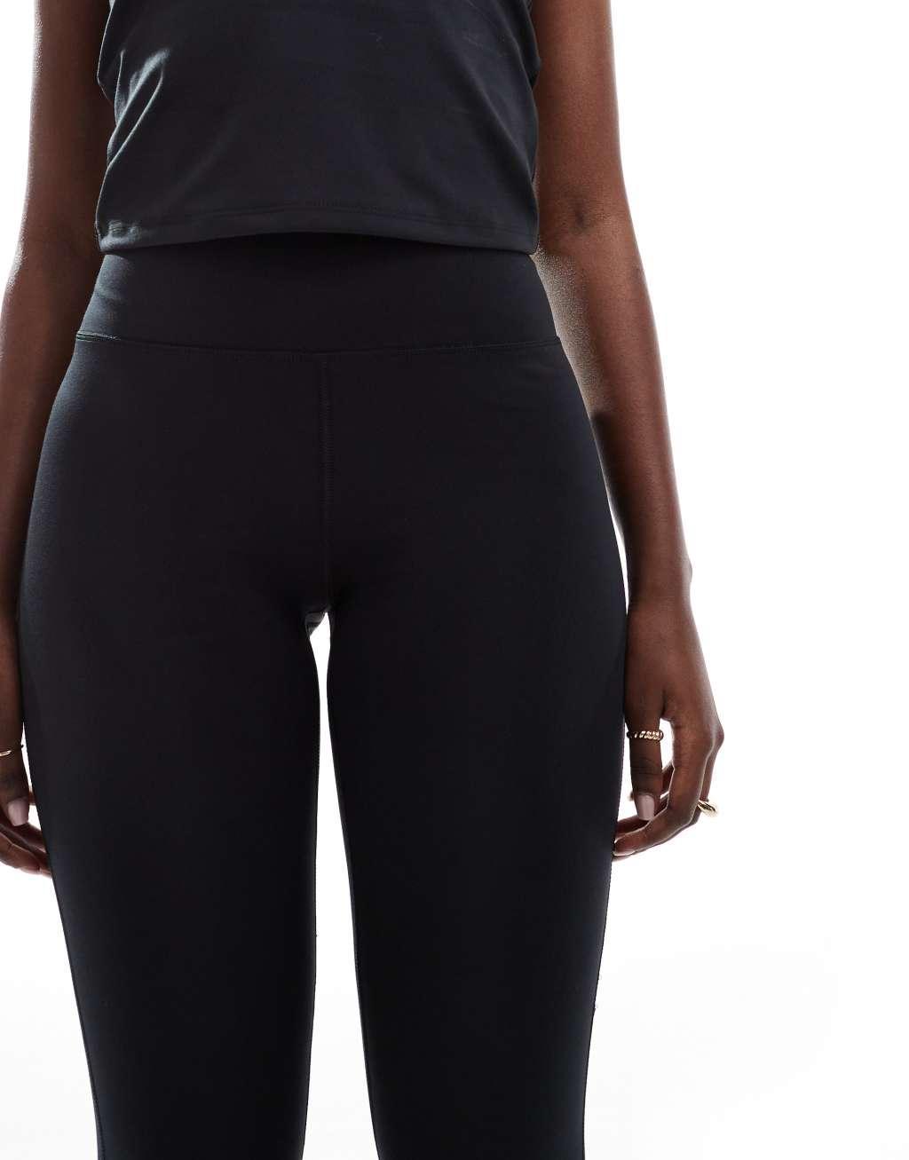 ASOS 4505 Tall Icon yoga soft touch gym leggings in black Product Image