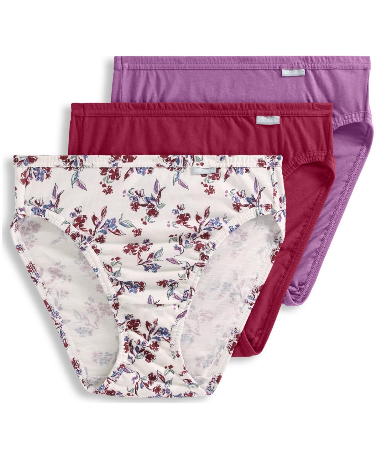 Womens Jockey Elance 3-pk. French Cut Panty Set 1487 Product Image